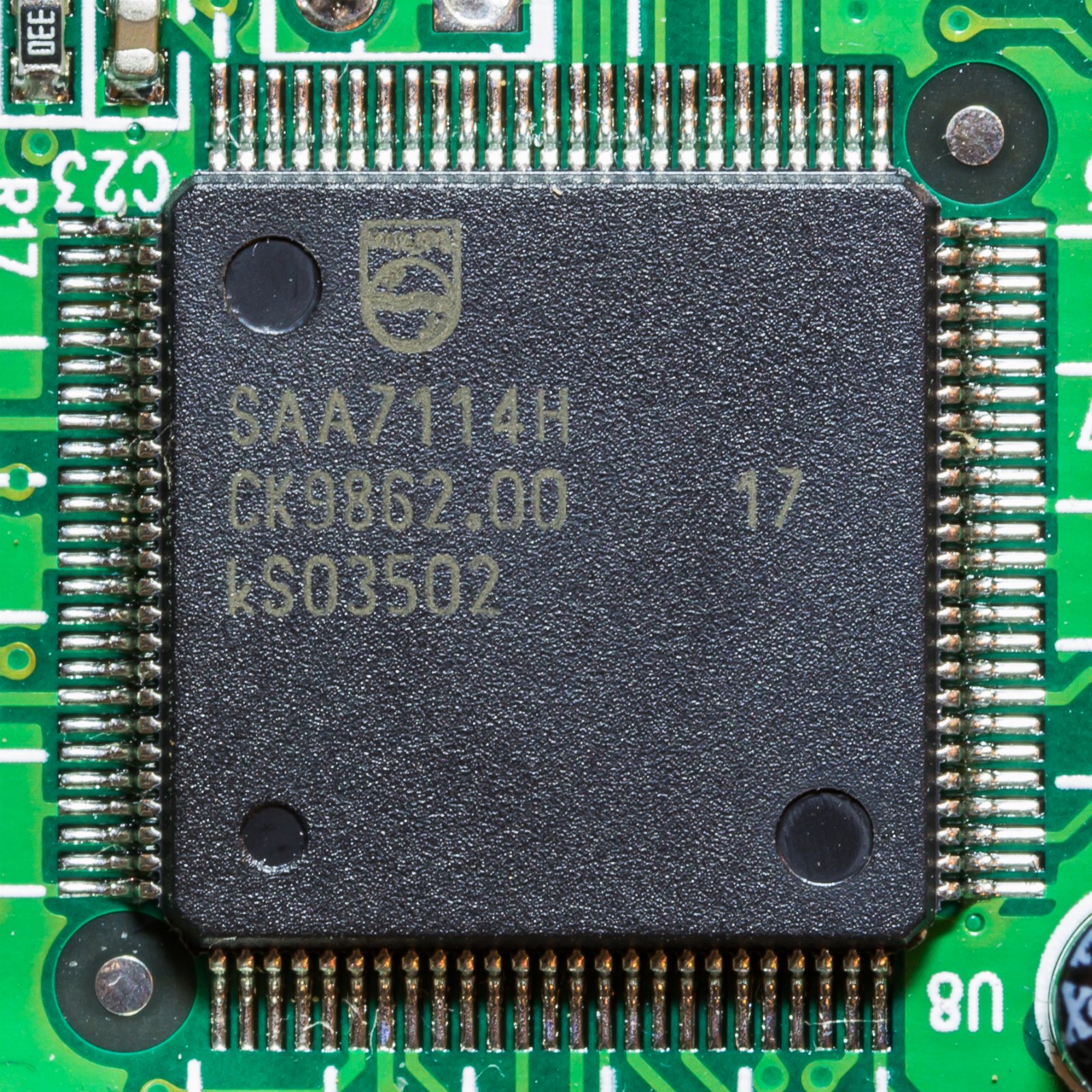 SAA7114H video decoder by Philips-3610